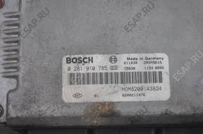 RENAULT VELSATIS 2.2 DCI БЛОК УПРАВЛЕНИЯ 0281010785