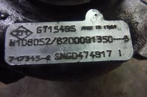 RENAULT VOLVO 1.9 DCI ТУРБИНА 8200091350B