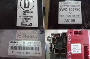 ROVER 25 2.0 TD БЛОК УПРАВЛЕНИЯ, КОМПЛЕКТ ЗАЖИГАНИЯ