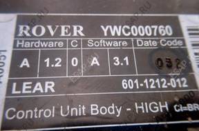 ROVER 75 МОДУЛЬ KOMFORTU БЛОК УПРАВЛЕНИЯ *YWC000760*