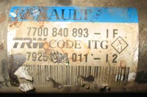 РУЛЕВАЯ РЕЙКА RENAULT SCENIC 1 TRW 7700840893 ЕВРОПЕЙСКАЯ ВЕРСИЯ