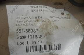 РУЛЕВАЯ РЕЙКА   TOYOTA HIGHLANDER RX 01-03
