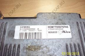 S115300202A SIMENS HAM7700875745 RENAULT БЛОК УПРАВЛЕНИЯ