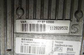 S118047509B 963945180 БЛОК УПРАВЛЕНИЯ ДВИГАТЕЛЕМ CITROEN C5