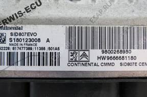 S180123008A SID807EVO ECU CITROEN PEUGEOT 1.6 HDI