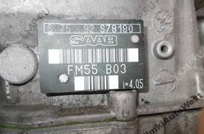 SAAB 9-3 9-5 2.0 ECO FM55 B03 КОРОБКА ПЕРЕДАЧ MAN