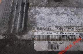 SAAB 9-3 LIFT 1.9 TID БЛОК УПРАВЛЕНИЯ ДВИГАТЕЛЕМ 0281014551