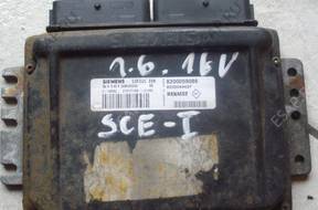 Scenic I Lift 1.6 16V  БЛОК УПРАВЛЕНИЯ SIEMENS