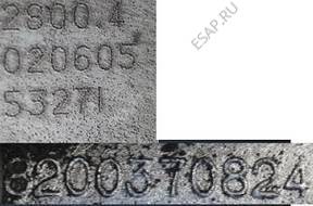 SCENIC II 1.9 DCI КОРОБКА ПЕРЕДАЧW 8200370824