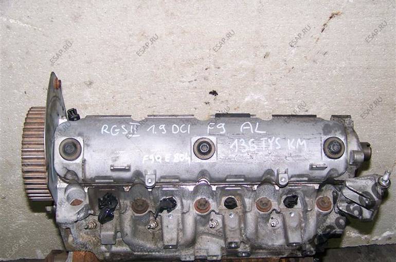 SCENIC II 1.9DCI 131KM двигатель F9 F9Q816 F9Q818