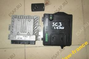 SCENIC lll 3 БЛОК УПРАВЛЕНИЯ  КОМПЛЕКТ 1.5 DCI 237100777