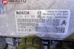 SCUDO 2007 год. 1.6 HDI КОМПЛЕКТ ЗАЖИГАНИЯ 0281012982