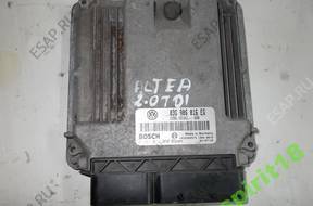 SEAT ALTEA 2.0 TDI БЛОК УПРАВЛЕНИЯ 03G906016EG 0281011950