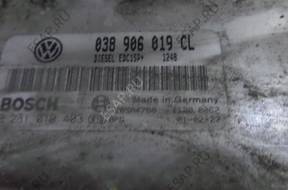 SEAT AUDI VW SKODA 1.9TDI ARL 038906019CL БЛОК УПРАВЛЕНИЯ