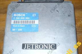 SEAT БЛОК УПРАВЛЕНИЯ ДВИГАТЕЛЕМ 0280000360 JETRONIC