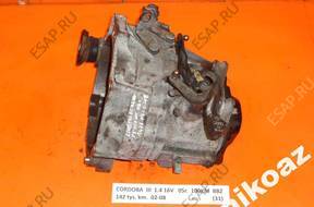 SEAT CORDOBA III 1.4 16V 05 КОРОБКА ПЕРЕДАЧ 5