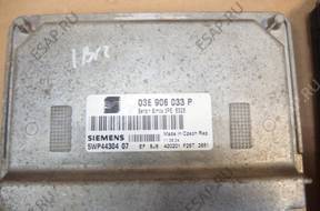 SEAT IBIZA 6L 02-05 ПАНЕЛЬ ПРИБОРОВ БЛОК УПРАВЛЕНИЯ 03E906033P