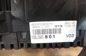 SEAT IBIZA 6L 02-05 ПАНЕЛЬ ПРИБОРОВ БЛОК УПРАВЛЕНИЯ 03E906033P