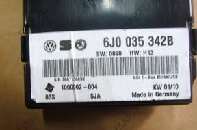SEAT IBIZA IV 08-13 БЛОК УПРАВЛЕНИЯ USB INTERFACE 6J0035342B