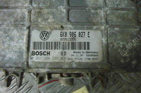 SEAT INCA БЛОК УПРАВЛЕНИЯ ДВИГАТЕЛЕМ 6K0906027E