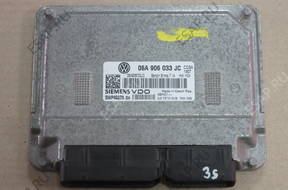 SEAT LEON БЛОК УПРАВЛЕНИЯ ДВИГАТЕЛЕМ 06A906033JC 5WP40828 FV