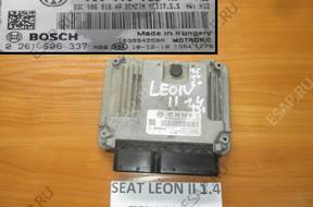 SEAT LEON II 1.4 TSI БЛОК УПРАВЛЕНИЯ ДВИГАТЕЛЕМ
