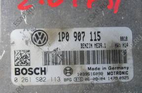 SEAT LEON II 2 2.0 TFSI БЛОК УПРАВЛЕНИЯ ДВИГАТЕЛЕМ 1P0907115
