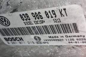 SEAT SKODA AUDI VW БЛОК УПРАВЛЕНИЯ  038906019 KT  1.9 tdi
