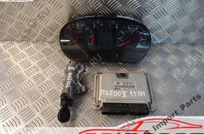 SEAT TOLEDO II 1.9 TDI  БЛОК УПРАВЛЕНИЯ ЗАМОК ЗАЖИГАНИЯ