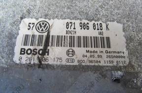 SEAT TOLEDO II 2.3 V5 БЛОК УПРАВЛЕНИЯ ДВИГАТЕЛЕМ 071906018K