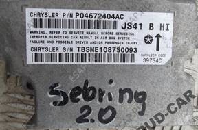 SEBRING СЕНСОР AIRBAG ПОДУШЕК P04672404AC