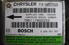 СЕНСОР AIR BAG CHRYSLER 300M 0285001357