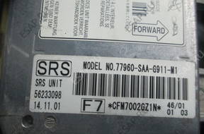 СЕНСОР AIR BAG JAZZ 02-08 77960-SAA-G911-M1