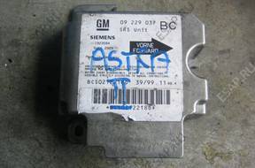 СЕНСОР AIRBAG 09229037 BC OPEL ASTRA II