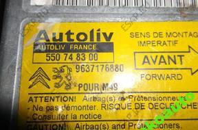 СЕНСОР AIRBAG AIRBAG 550 74 83 00PEUGEOT PARTNER