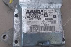 СЕНСОР AIRBAG OPEL 8200112746A 601959800 9116762