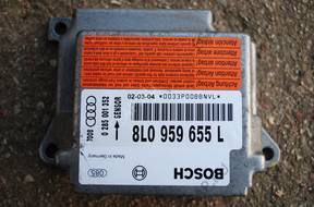 СЕНСОР БЛОК УПРАВЛЕНИЯ AIRBAG Audi A3 8L Lift 8L0959655L