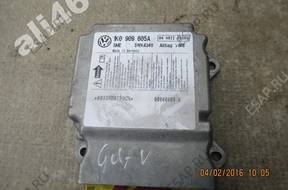 СЕНСОР БЛОК УПРАВЛЕНИЯ AIRBAG SRS VW AUDI 1K0909605A