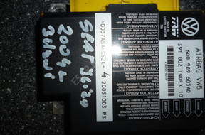 СЕНСОР БЛОК УПРАВЛЕНИЯ AIRBAG VW SEAT SKODA 6Q0909605AD