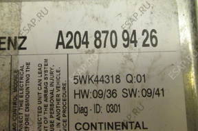 СЕНСОР БЛОК УПРАВЛЕНИЯ MERCEDES W204 A2048709426