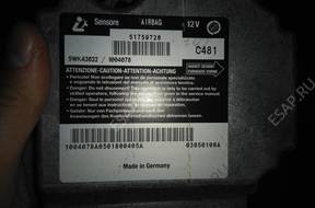 СЕНСОР БЛОК УПРАВЛЕНИЯ МОДУЛЬ airbag Multipla 51759726