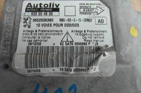 СЕНСОР БЛОК УПРАВЛЕНИЯ ПОДУШЕК PEUGEOT 407 100%