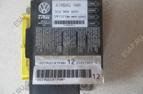 СЕНСОР МОДУЛЬ AIRBAG PASSAT B6 3C0909605F OCTAVIA 2