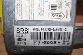 СЕНСОР МОДУЛЬ AIRBAG POWIETR HONDA JAZZ II 02-2008 год