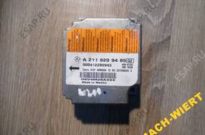 СЕНСОР ПОДУШЕК AIRBAG A2118209485 MERCEDES W211