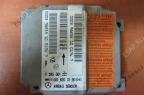 СЕНСОР ПОДУШЕК AIRBAG MERCEDES A-KLASA 0285001222