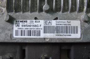 SID801A 5WS40155C-T БЛОК УПРАВЛЕНИЯ BERLINGO PARTNER 2.0H