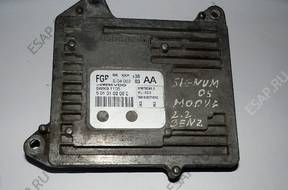 SIGNUM  VECTRA C 2.2 Z22YH БЛОК УПРАВЛЕНИЯ 5WK91105