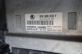 SKODA FABIA 03' 1.2 12V БЛОК УПРАВЛЕНИЯ 03E 906 633F