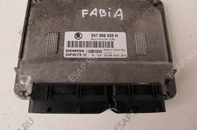 SKODA FABIA 1.4 MPI БЛОК УПРАВЛЕНИЯ